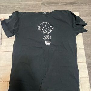 Converse black t shirt